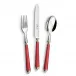 Croisette Pink Silverplated Cake Fork