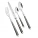 Dedale Black Silverplated Pastry Server