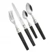 Ingrid Ebony Silverplated Flatware