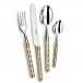 Louxor Gold/White Silverplated Cheese Knife