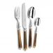 Marbella Dark Horn Stainless Flatware