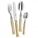 Riviera Blond Horn Silverplated Fish Fork