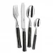 Riviera Black Horn Silverplated 5-Pc Setting