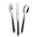 Wave Black Silverplated Flatware