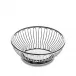 Metal Sleek Decorative Bowl In Stainless Steel 9.6 in Rd