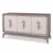 Cordelia Multi-Use Cabinet Ash Grey / Linen