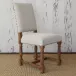 Voranado Side Chair Swag Flax
