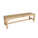 Outdoor Hampton 3-Seater Backless Bench