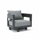 Outdoor Coronado Aluminum Swivel Armchair