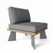 Outdoor Oxford Platform 1-Seater