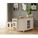 Delphi 53" Kitchen Island Cabinet