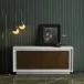 Paraggi Sideboard - White & Mahogany