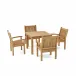Bahama Sahara 5-Piece Bistro Table