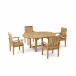 Bahama Brianna 5-Piece Extension Dining Set