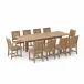 Bahama Rialto 11-Piece Rectangular Dining Set