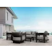 Outdoor Set-173 5-Pc Coronado Aluminum Deep Seating Set