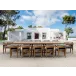 Outdoor Set-175 13-Pc Coronado Extension Dining Table Set