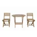 Outdoor Chester Alabama 3-Pieces Bistro Set