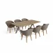 Outdoor Set-39A 7-Pc Alura Padua Dining Table Set
