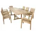 Bahama Stackable Sahara 9-Piece Rectangular Dining Set (SET-77)