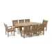 Bahama Sahara 9-Piece 78" Oval Dining Set