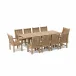 Bahama Sahara 11-Piece 8' Rectangular Dining Set