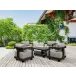 Outdoor Set-904-Al 5-Pc Granada Aluminum Deep Seating