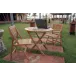Outdoor Windsor 3-Pieces Round Bistro Set