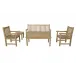 Classic 3-Seater 5-Pieces Conversation Set