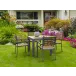 Outdoor Seville 5-Pieces Square Dining Set