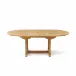 Bahama 87" Oval Extension Table Extra Thick Wood