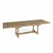 Valencia 117" Rectangular Table W/ Double Extensions