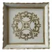 Florentino Baroque Taupe Wooden Square Tray