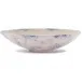 Giulietta Blue Oval Serving Bowl 16.75" L x 8.5" W x 4" H
