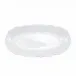 Merletto White Large Oval Bowl 16" L x 8" W