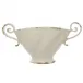 Scavo Cream Twist Bowl with Handles
