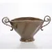 Scavo Taupe Twist Bowl with Handles