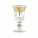 Vetro Gold Water/Wine Glass 6.5" H x 4"D 7.5 oz