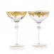 Vetro Gold Wedding Coupe Set of 2