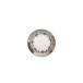Vetro Platinum Bread Plate 5.75" D