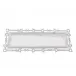 Equestrian Open Work Oblong Tray
