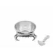 Sea and Shore Crab Condiment Set 3-Piece