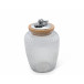 Acorn Oak Glass Canister