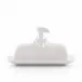 Stoneware Sitting Bunny Butter Dish