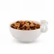 Stoneware Climbing Squirrel Nut Bowl