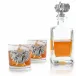 Elephant Decanter Set with glasses Set of 2