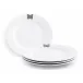 Butterfly Melamine Lunch Plates Set of Four