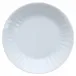 Plisse White Soup/Cereal Bowl Shallow