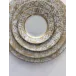 Tweed White & Gold Presentation Plate