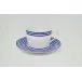 Latitudes Bleu Tea Saucer